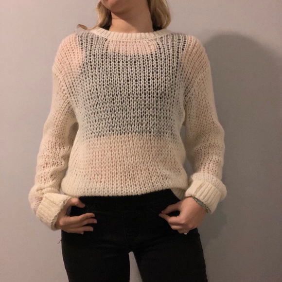 Free People Light and Lofty Alpaca Sweater M - Picture 4 of 9
